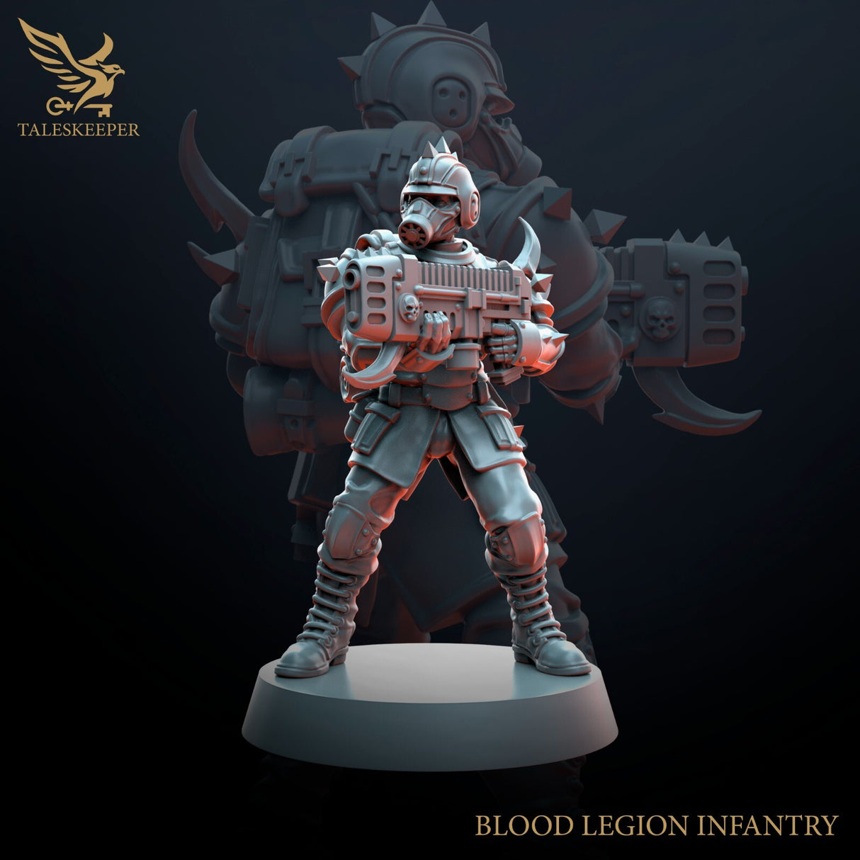 Blood Legion Infantry - 28mm scale miniatures for Sci-Fi and Grimdark Wargaming