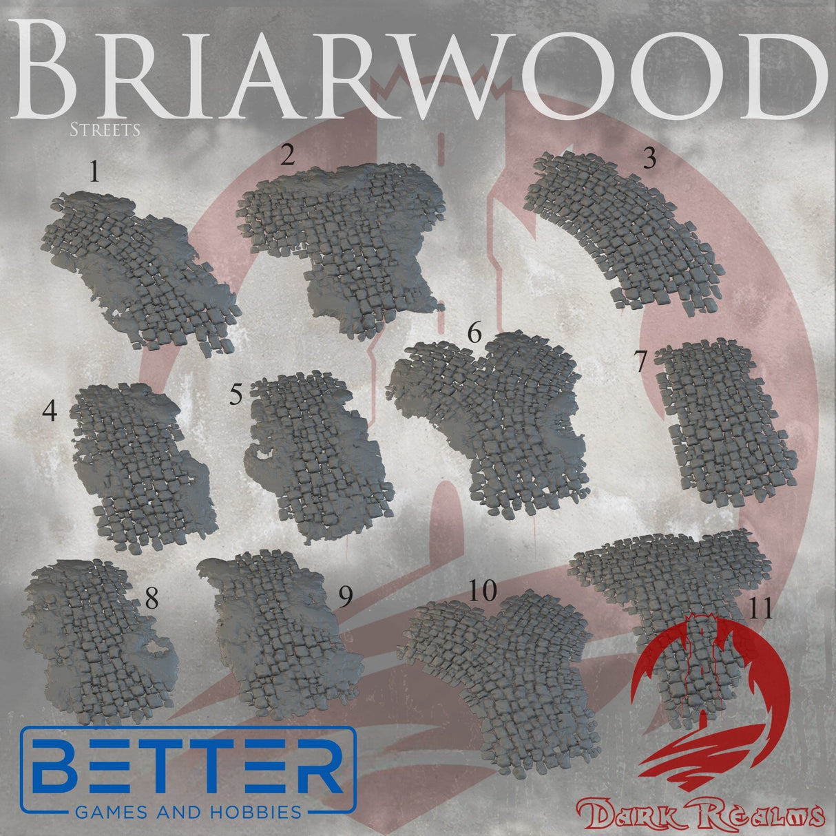 Stone Streets / Roads - Briarwood