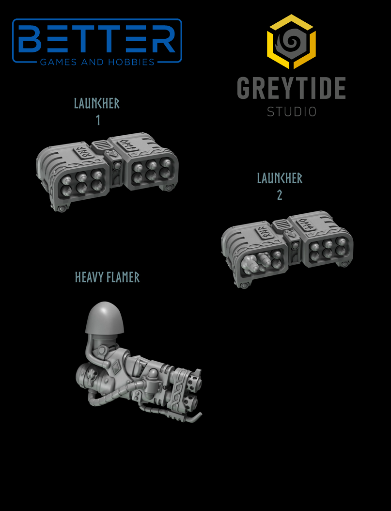 Heavy Weapons - Primal Hounds for New Termi's