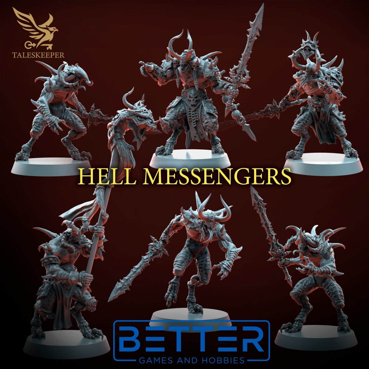 Hell's Messengers 2 - 28mm scale miniatures for Sci-Fi and Fantasy Wargaming