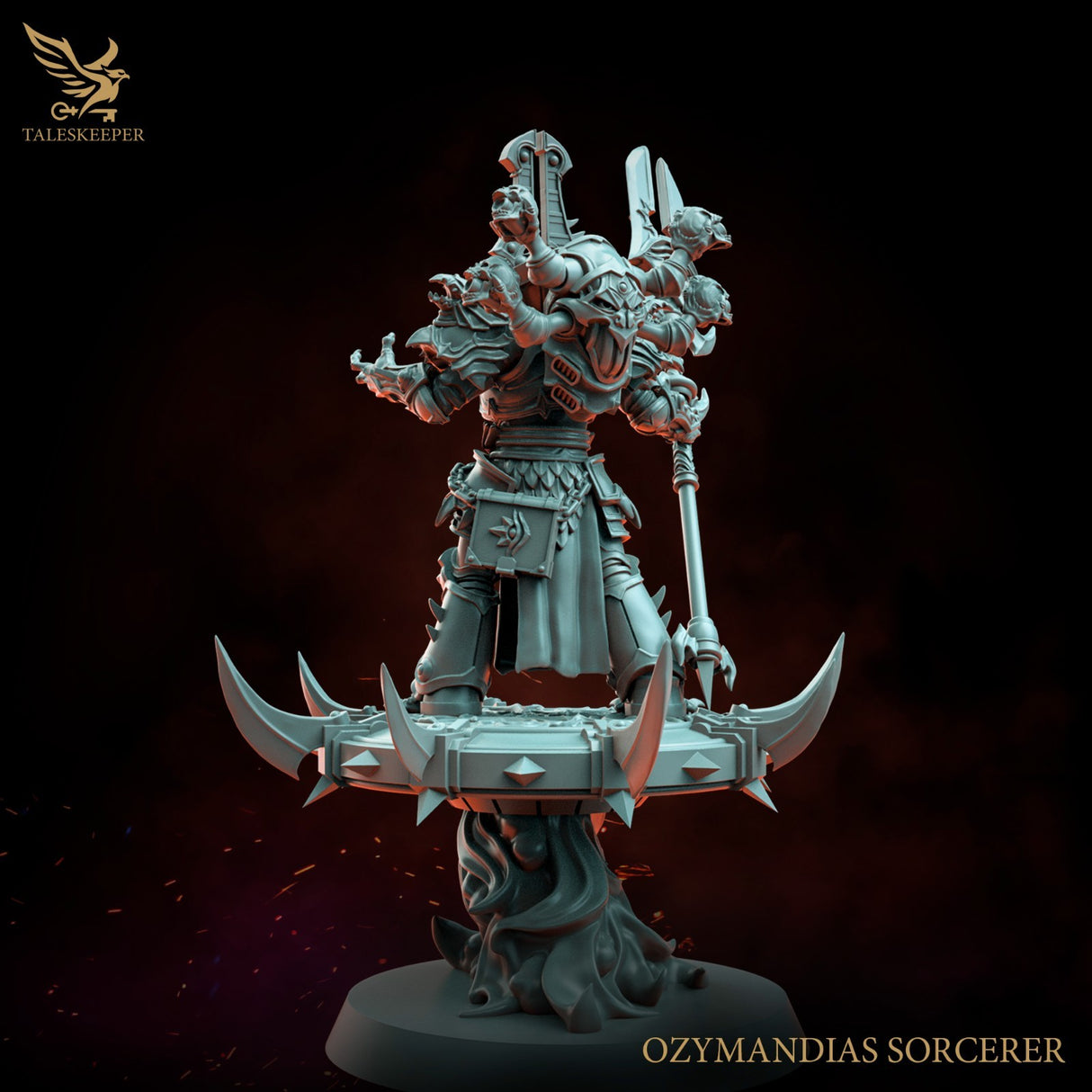 Ozymandias Sorcerer - 28mm scale miniature for Sci-Fi and Fantasy Wargaming