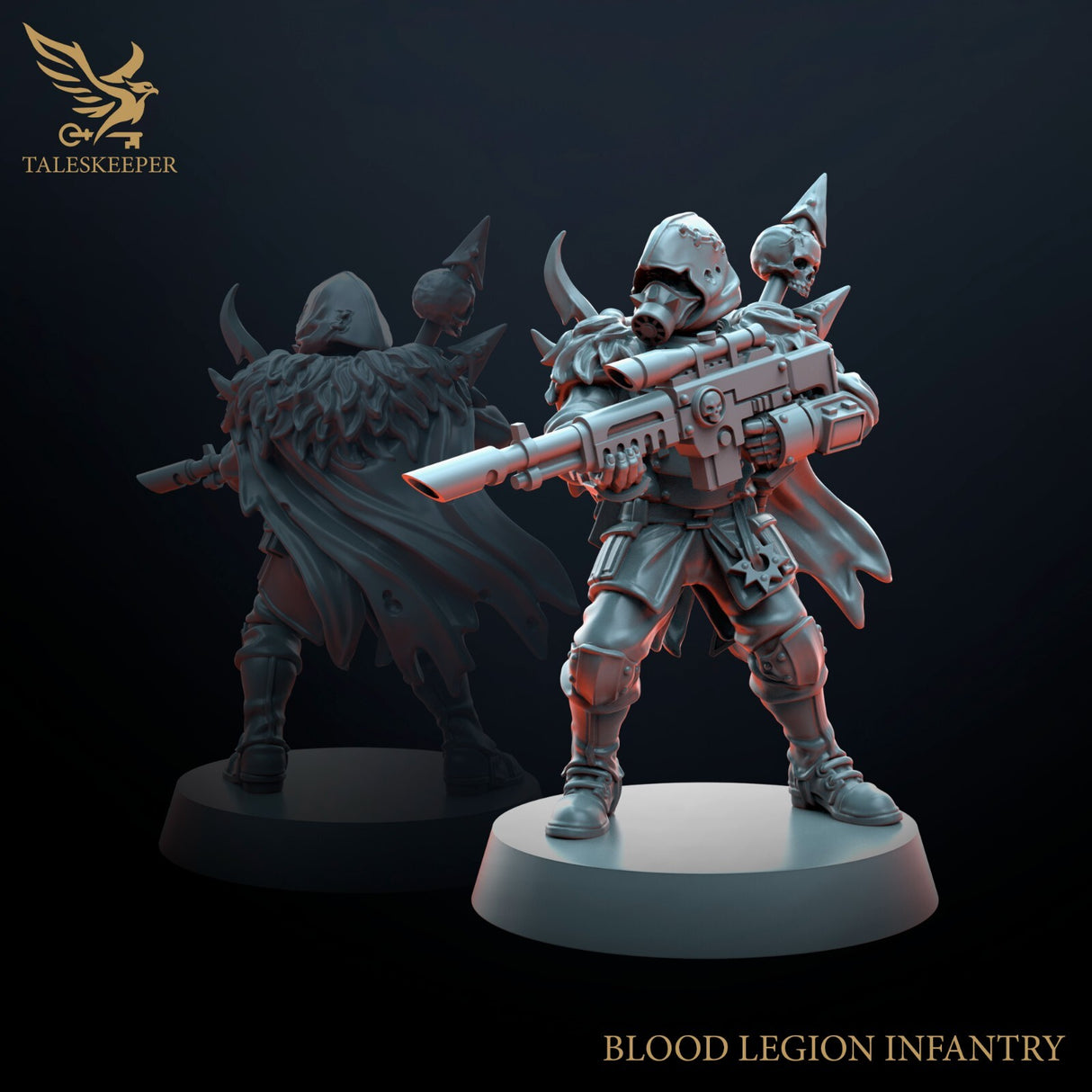 Blood Legion Infantry - 28mm scale miniatures for Sci-Fi and Grimdark Wargaming
