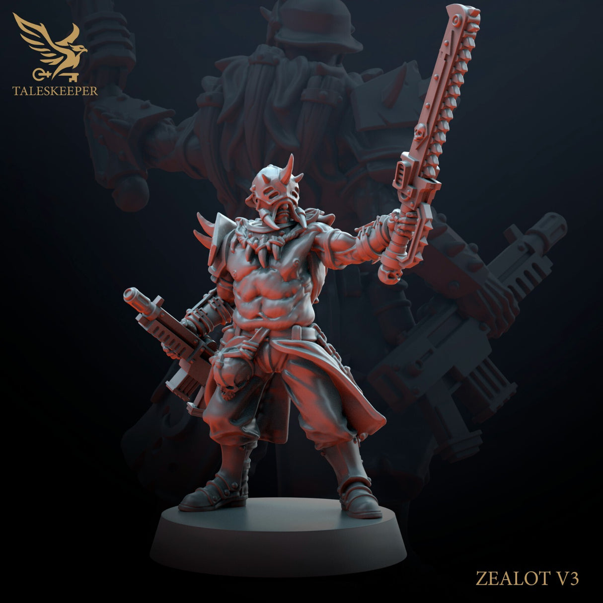 Dark Zealot Infantry - 28mm scale miniatures for Sci-Fi and Grimdark Wargaming