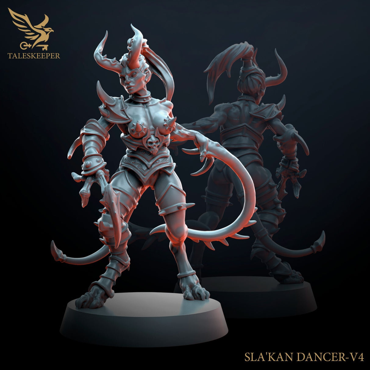 Sla'kan Dancers - 28mm scale miniatures for Sci-Fi and Fantasy wargaming