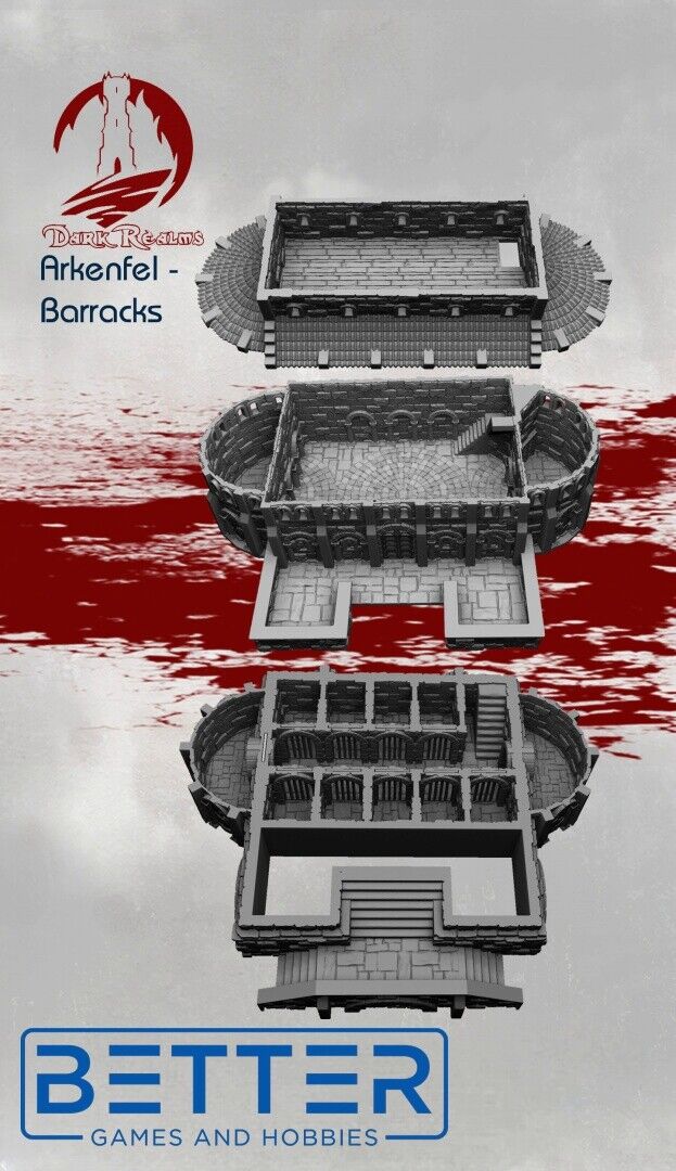 Barracks - Arkenfel the Stone City