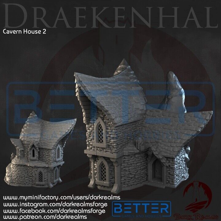House 2 - Draekenhal, Cavern City.