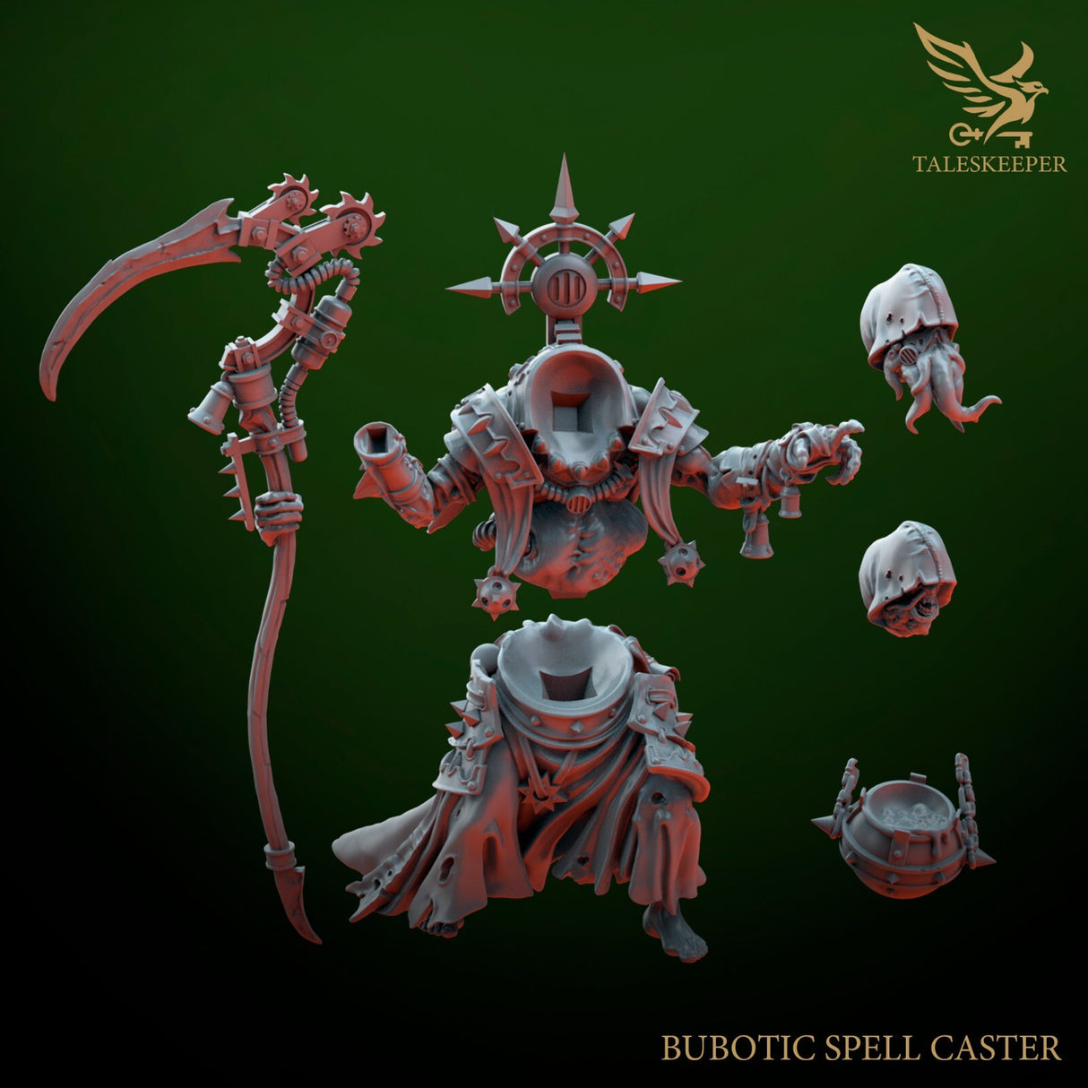 Bubotic Spell Caster - 28mm scale miniatures for Sci-Fi and Fantasy Wargaming
