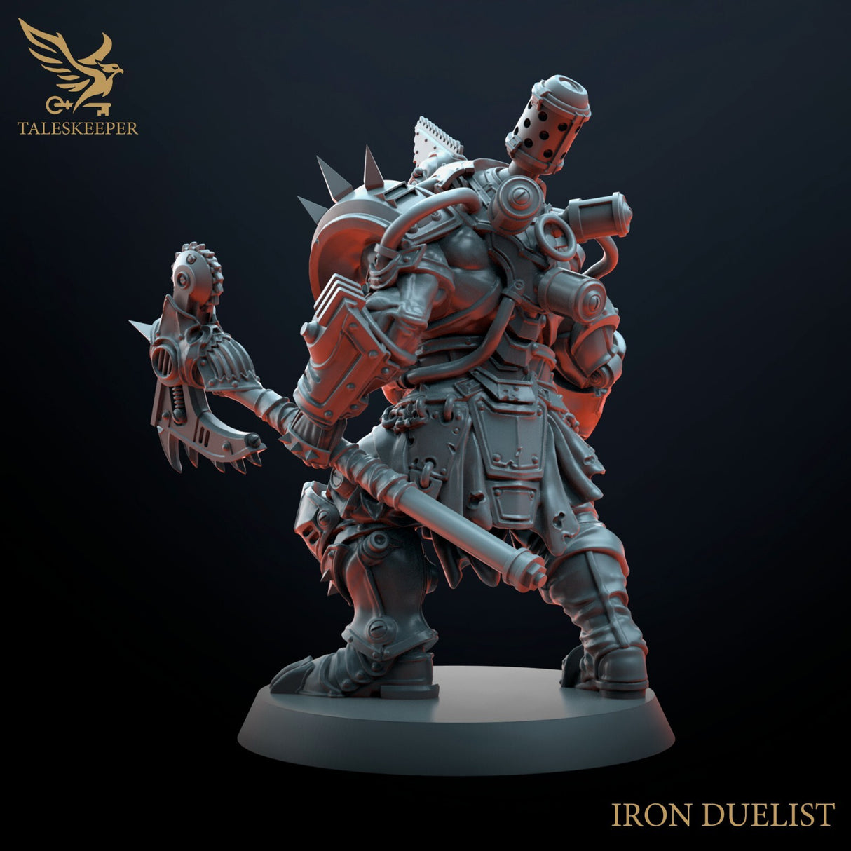 Iron Duelist - 28mm scale miniatures for Sci-Fi and Grimdark Wargaming