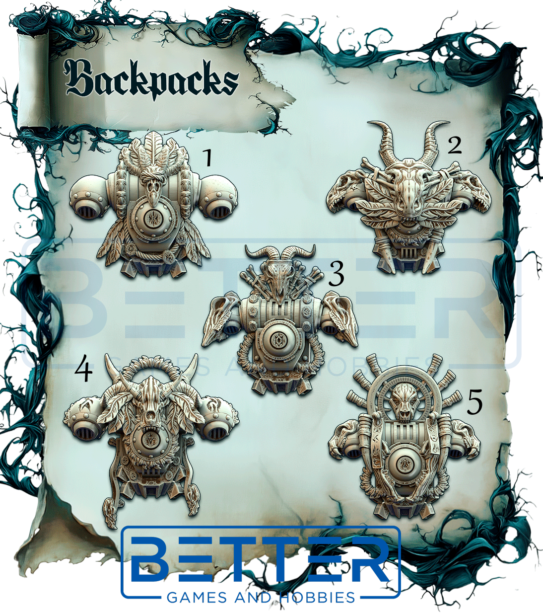 Back Packs - Dark Chapters