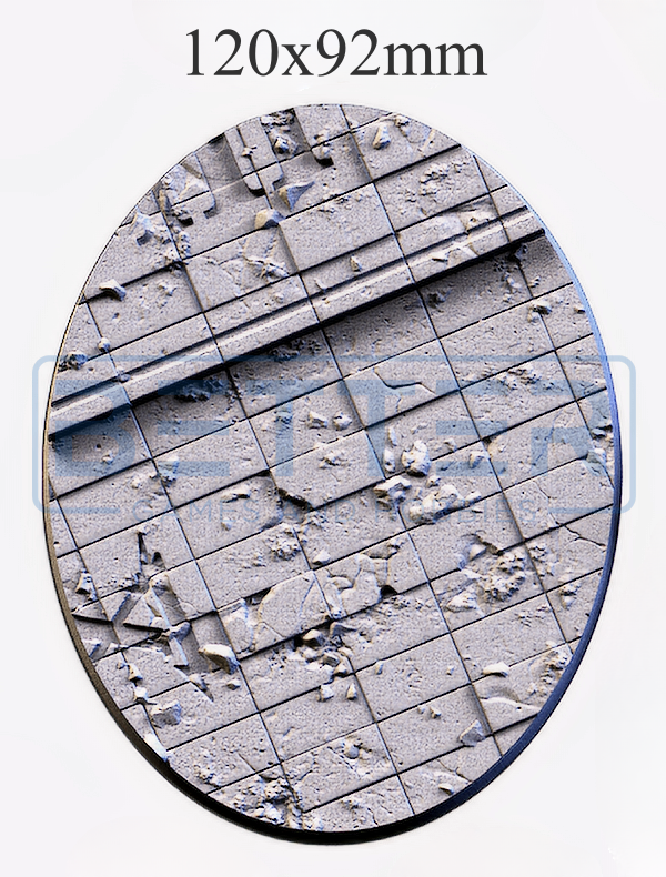 Ruined Palace - Themed Bases and Toppers for sci-fi & fantasy wargaming