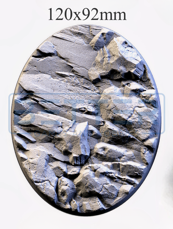 Stony Desert - Themed Bases and Toppers for sci-fi & fantasy wargaming