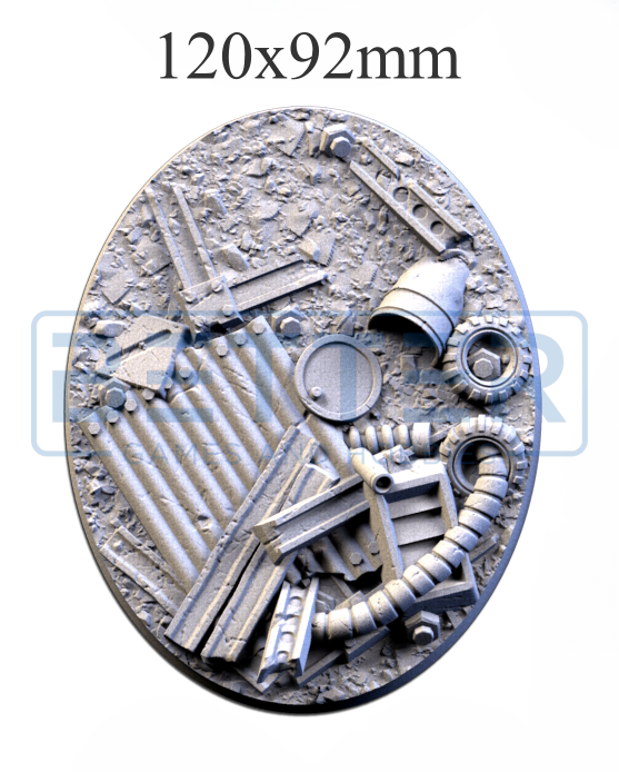 Scrap - Themed Bases and Toppers for sci-fi & fantasy wargaming