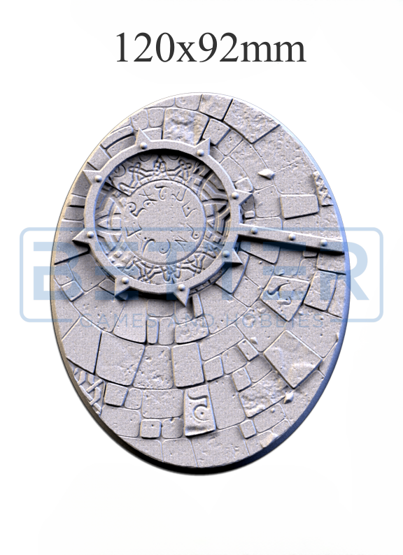 Sacred temple - Themed Bases and Base Toppers for sci-fi & fantasy wargaming