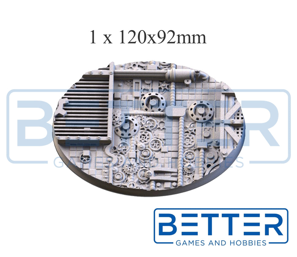 Steampunk - Themed Bases and Toppers for sci-fi & fantasy wargaming