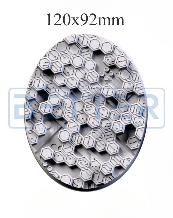 Cyber Hex - Themed Bases and Toppers for sci-fi & fantasy wargaming