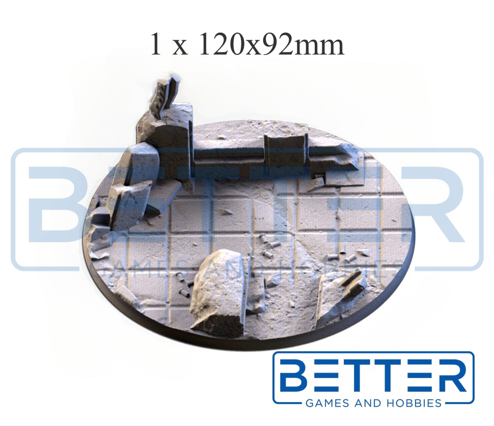 City Ruins - Themed bases and Toppers for sci-fi & fantasy wargaming