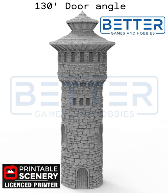 Kings Round Tower - (28, 15 or 10mm scale) - King and Country