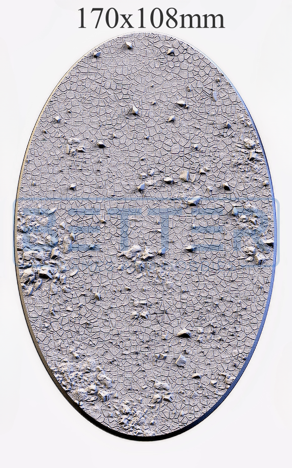 Dry ground - Themed Bases and Toppers for sci-fi & fantasy wargaming