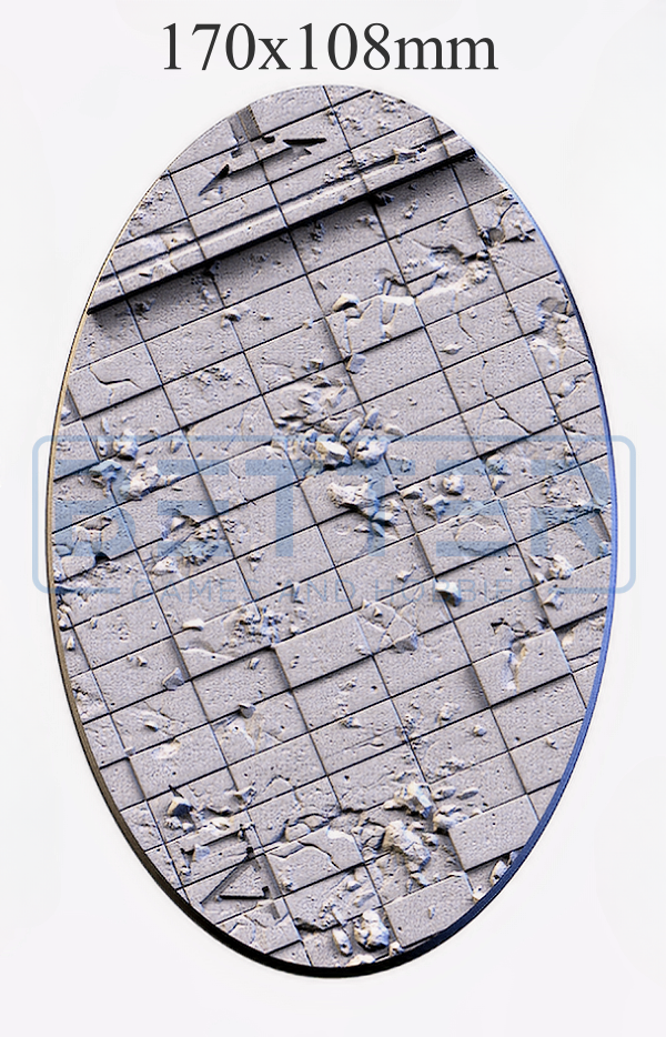 Ruined Palace - Themed Bases and Toppers for sci-fi & fantasy wargaming