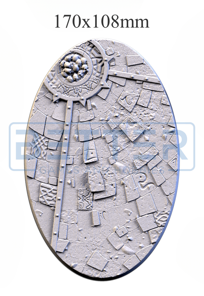 Sacred temple - Themed Bases and Base Toppers for sci-fi & fantasy wargaming