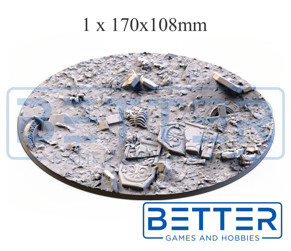 Graveyard - Bases and Toppers for sci-fi & fantasy tabletop wargaming RPG