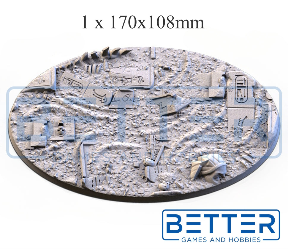 Egyptian - Themed Bases and Toppers for sci-fi & fantasy wargaming