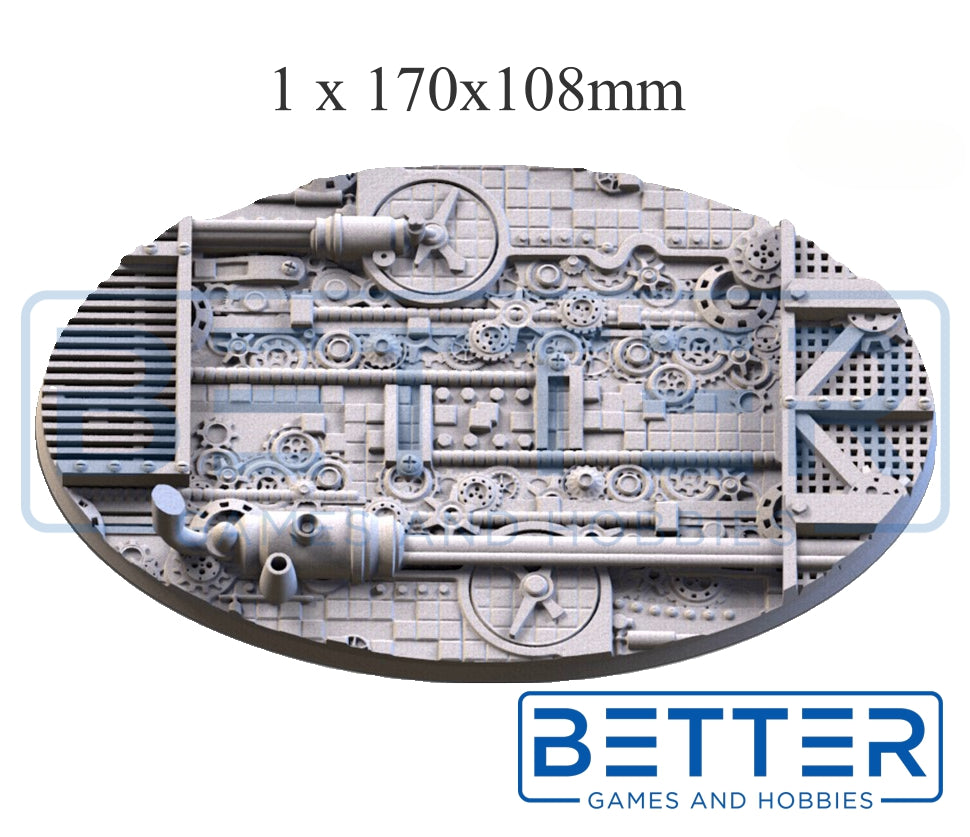 Steampunk - Themed Bases and Toppers for sci-fi & fantasy wargaming