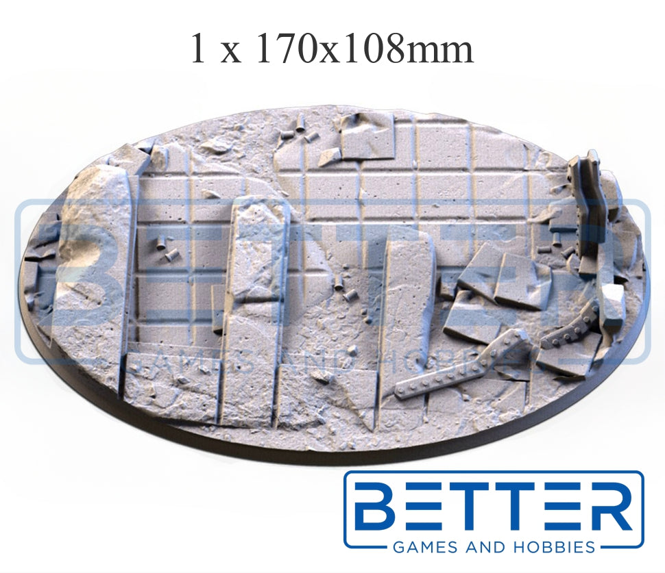 City Ruins - Themed bases and Toppers for sci-fi & fantasy wargaming