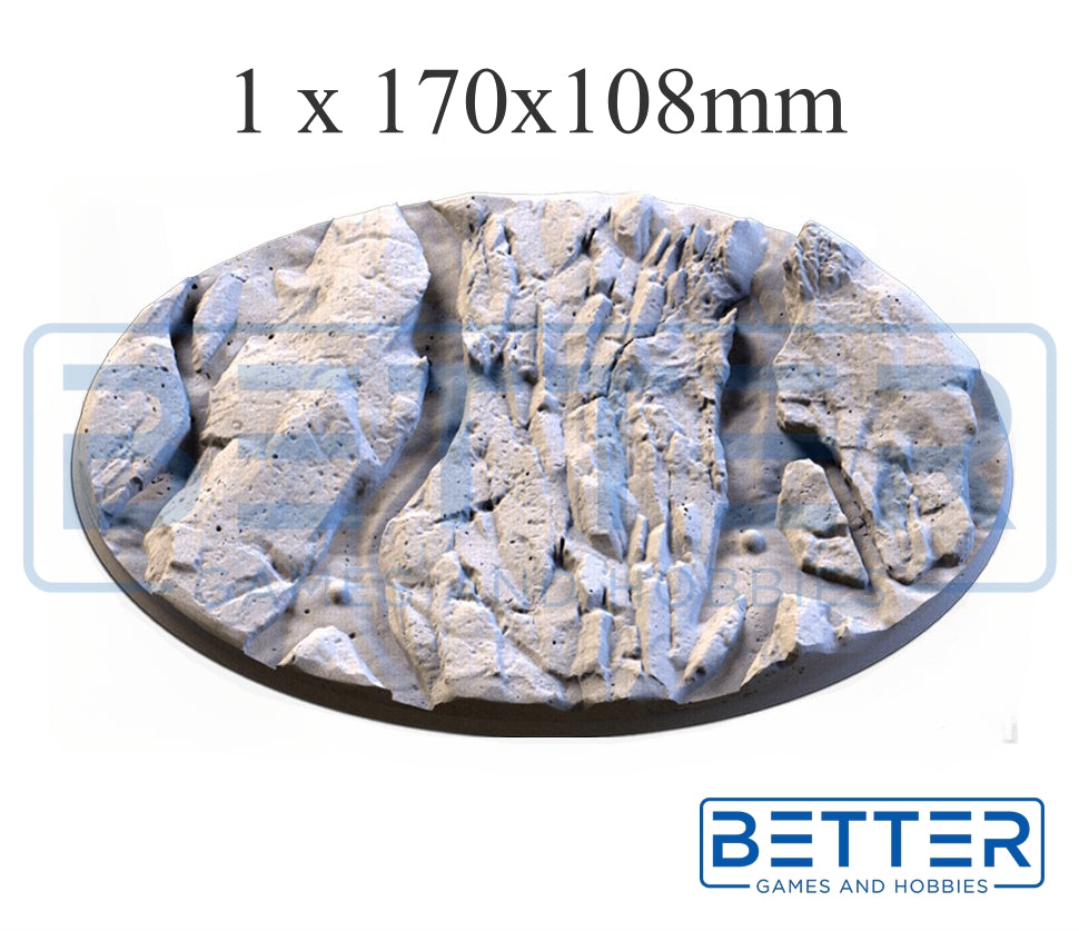 Volcanic - Themed Bases and Toppers for sci-fi & fantasy wargaming