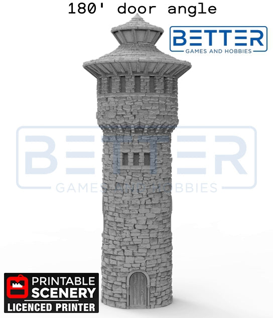 Kings Round Tower - (28, 15 or 10mm scale) - King and Country