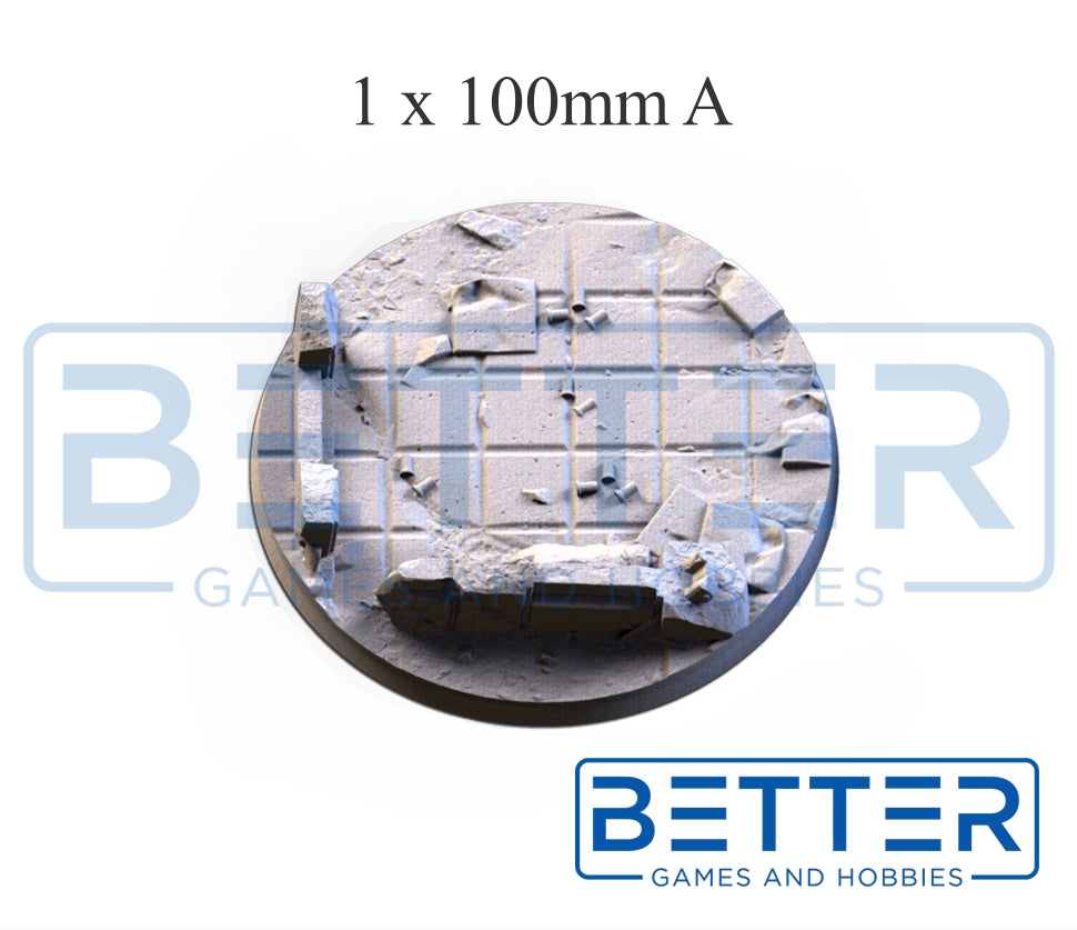 City Ruins - Themed bases and Toppers for sci-fi & fantasy wargaming