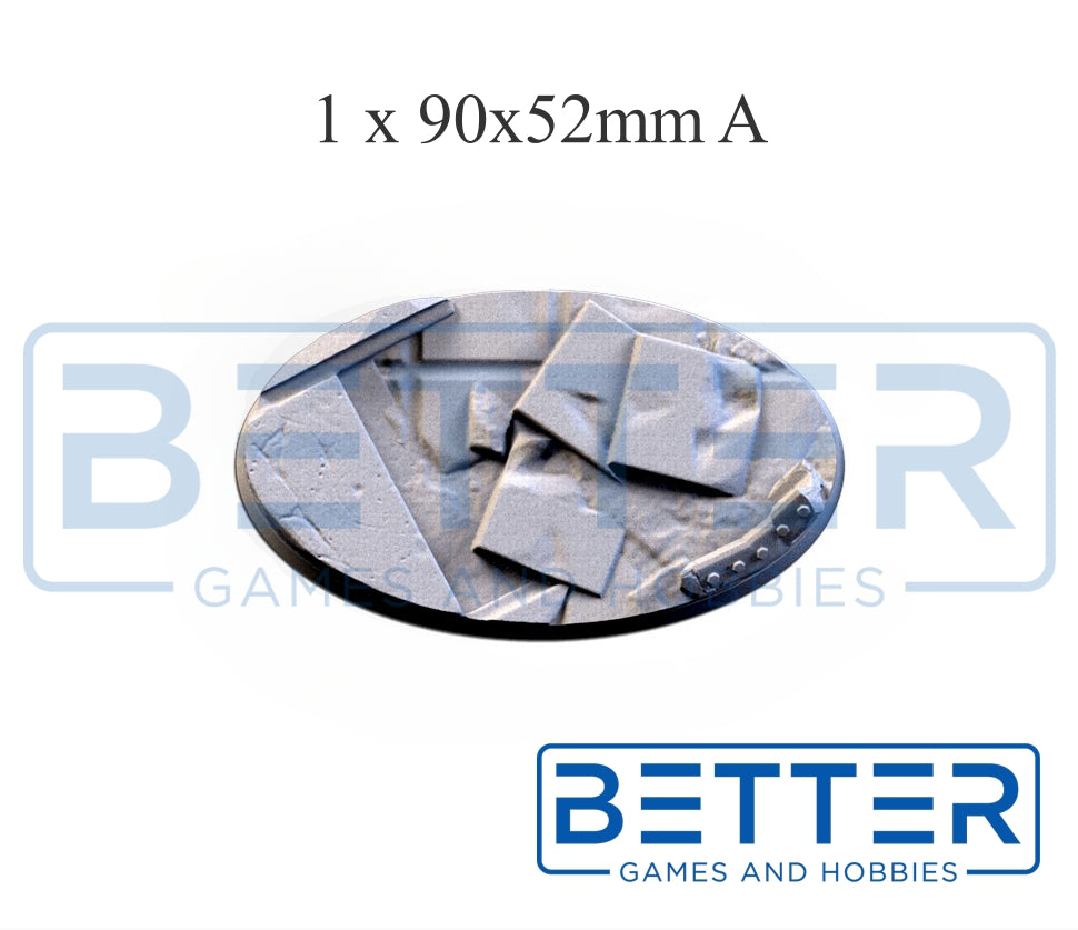 City Ruins - Themed bases and Toppers for sci-fi & fantasy wargaming