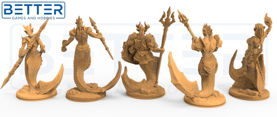 Atlantean Ruins (28mm Scale) 3d printed Tabletop Terrain Scenery