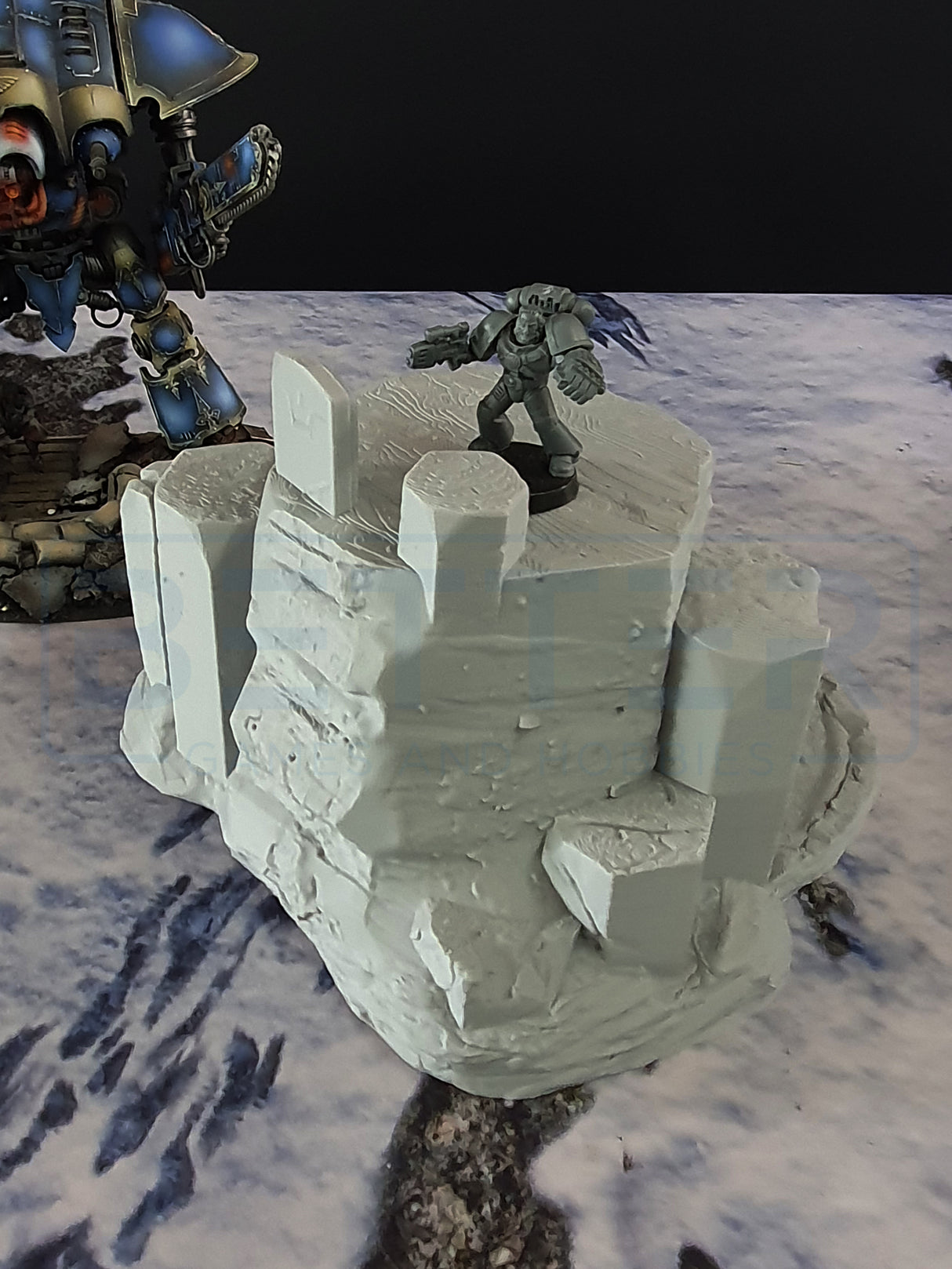 Basaltic Volcanoes (32, 28, 15 & 10mm Scale) Tabletop wargaming terrain