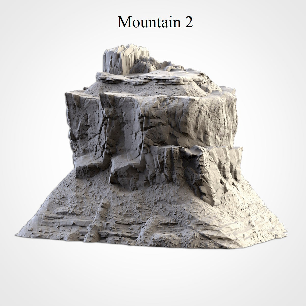 Desert Mountains 1, (32, 28, 15 & 10mm Scale) Terrain for Sci-Fi, Fantasy and Historical Wargames