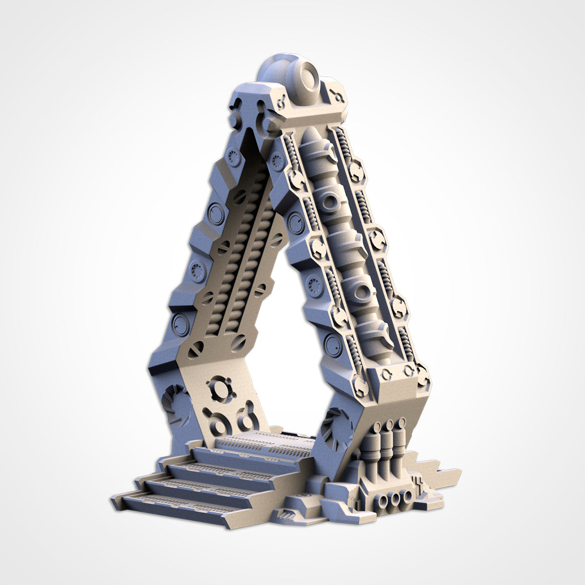 Xenos Pyramids (32, 28, 15 & 10mm Scale) tabletop wargaming terrain