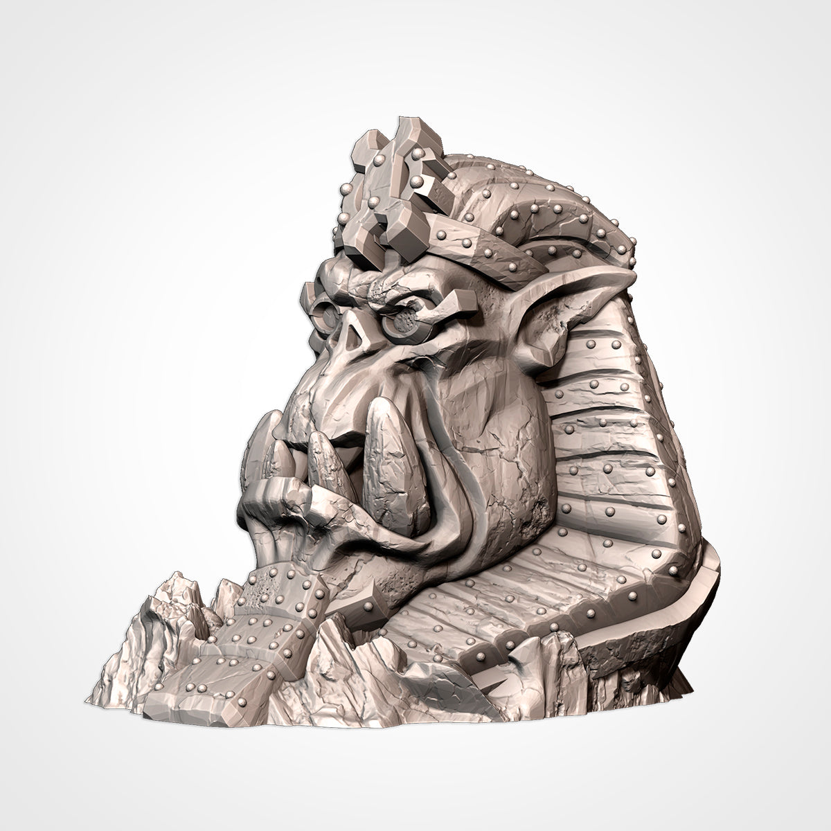 Orc Monuments (32, 28, 15 & 10mm Scale) tabletop wargaming terrain