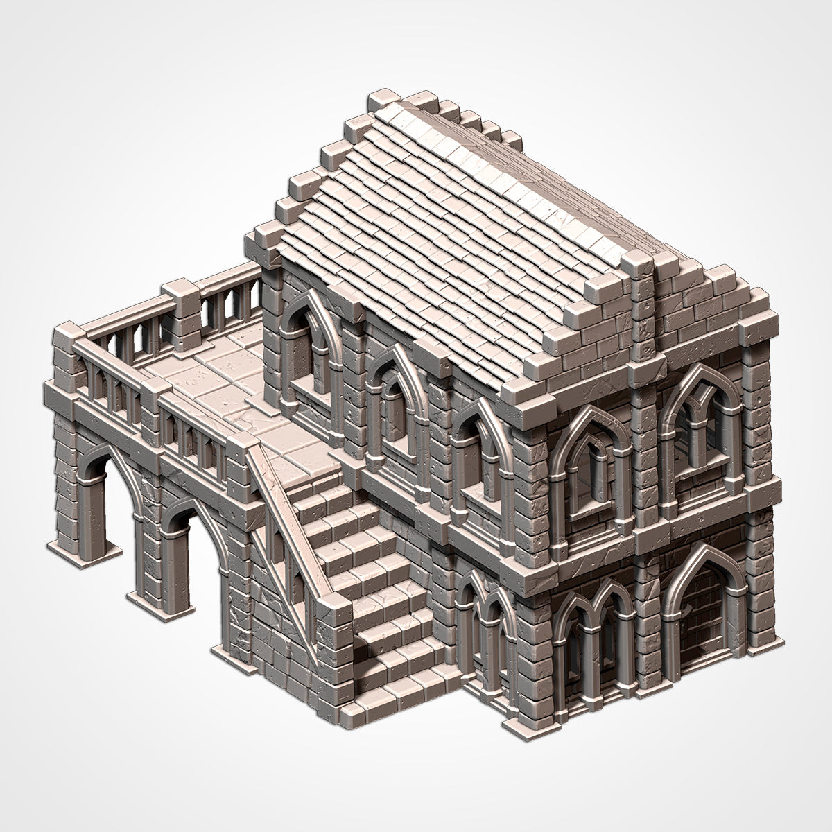 Middle Earth Town (32,28,15 & 10mm Scale) Fantasy Terrain for RPG, D&D