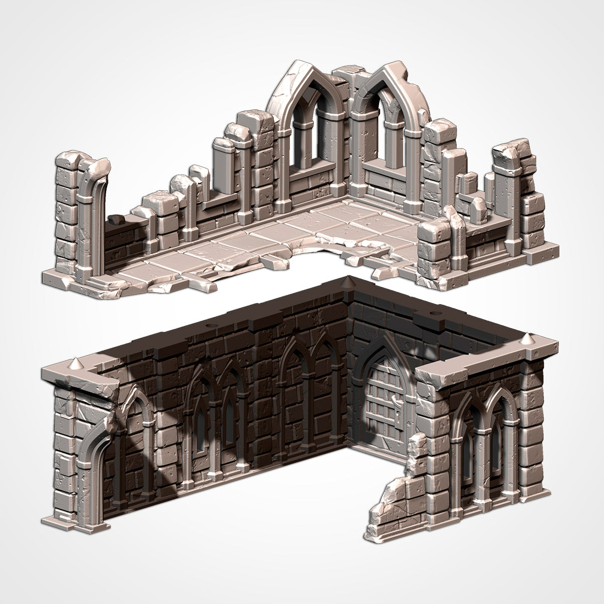 Middle Earth Town (32,28,15 & 10mm Scale) Fantasy Terrain for RPG, D&D