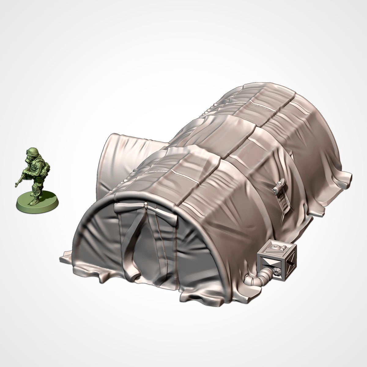 Military Barracks (32, 28, 15 & 10mm Scale) tabletop wargaming terrain