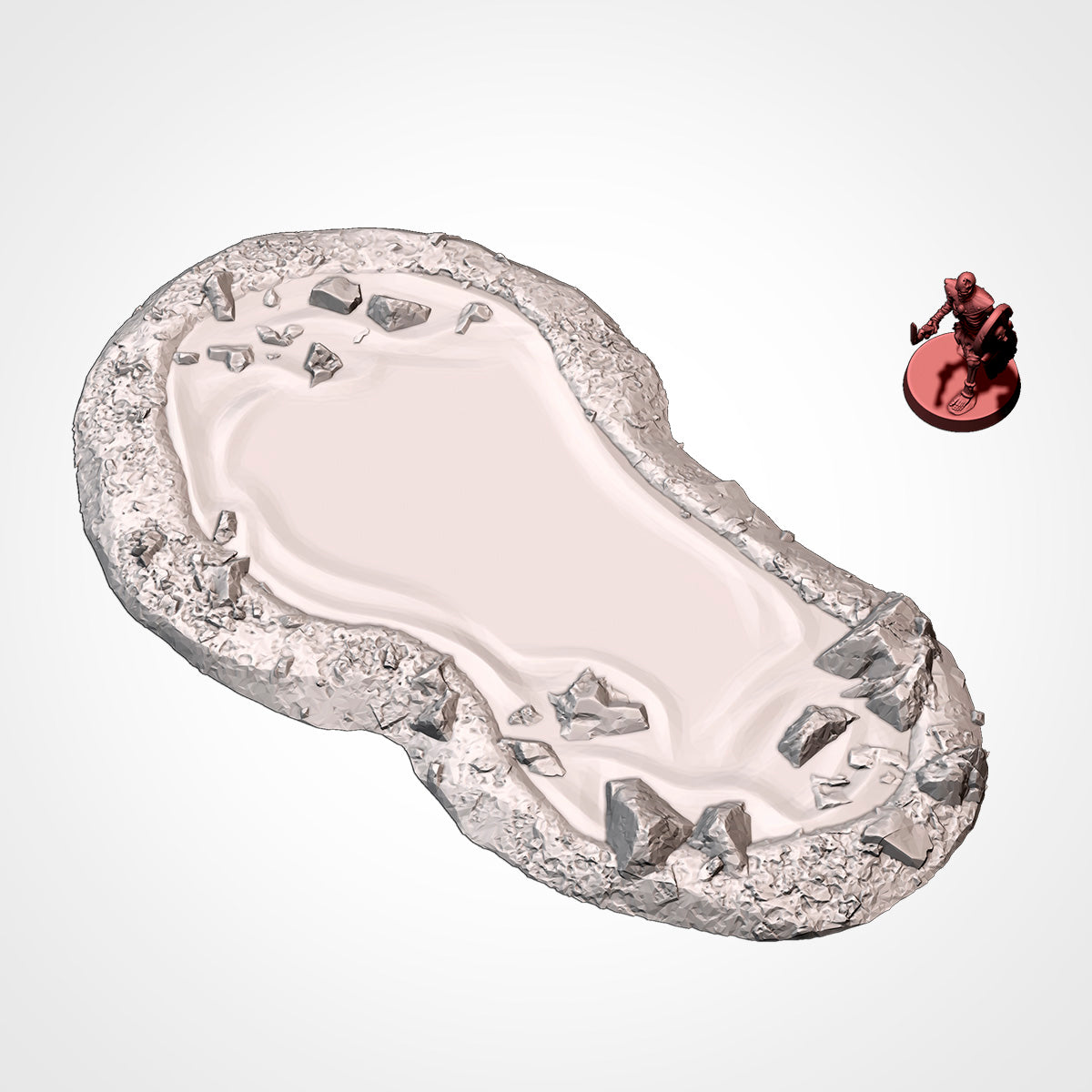 Sacred Places, Lakes, 32, 28, 15 & 10mm Scale, Tabletop Wargaming Terrain Scenery, RPG
