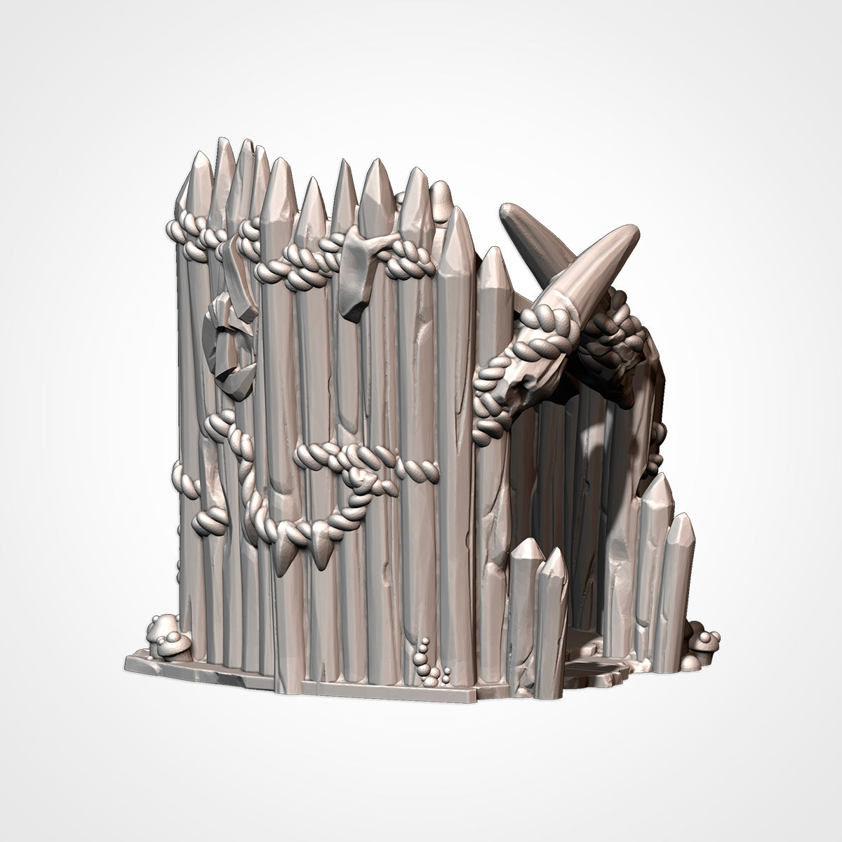 Goblin Camp, (32, 28, 15 & 10mm Scale) 3d printed Terrain Scenery