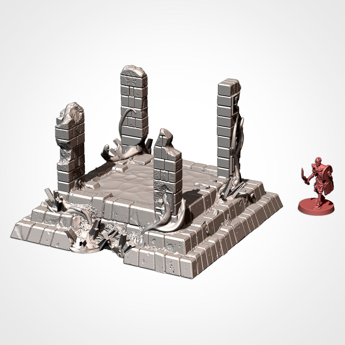 Lost City (32, 28, 15 & 10mm Scale) tabletop wargaming terrain