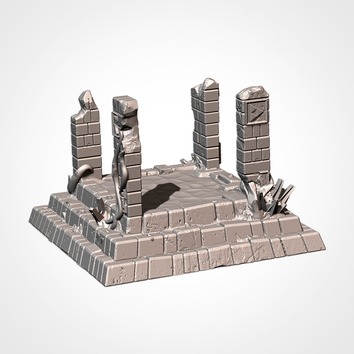 Lost City (32, 28, 15 & 10mm Scale) tabletop wargaming terrain