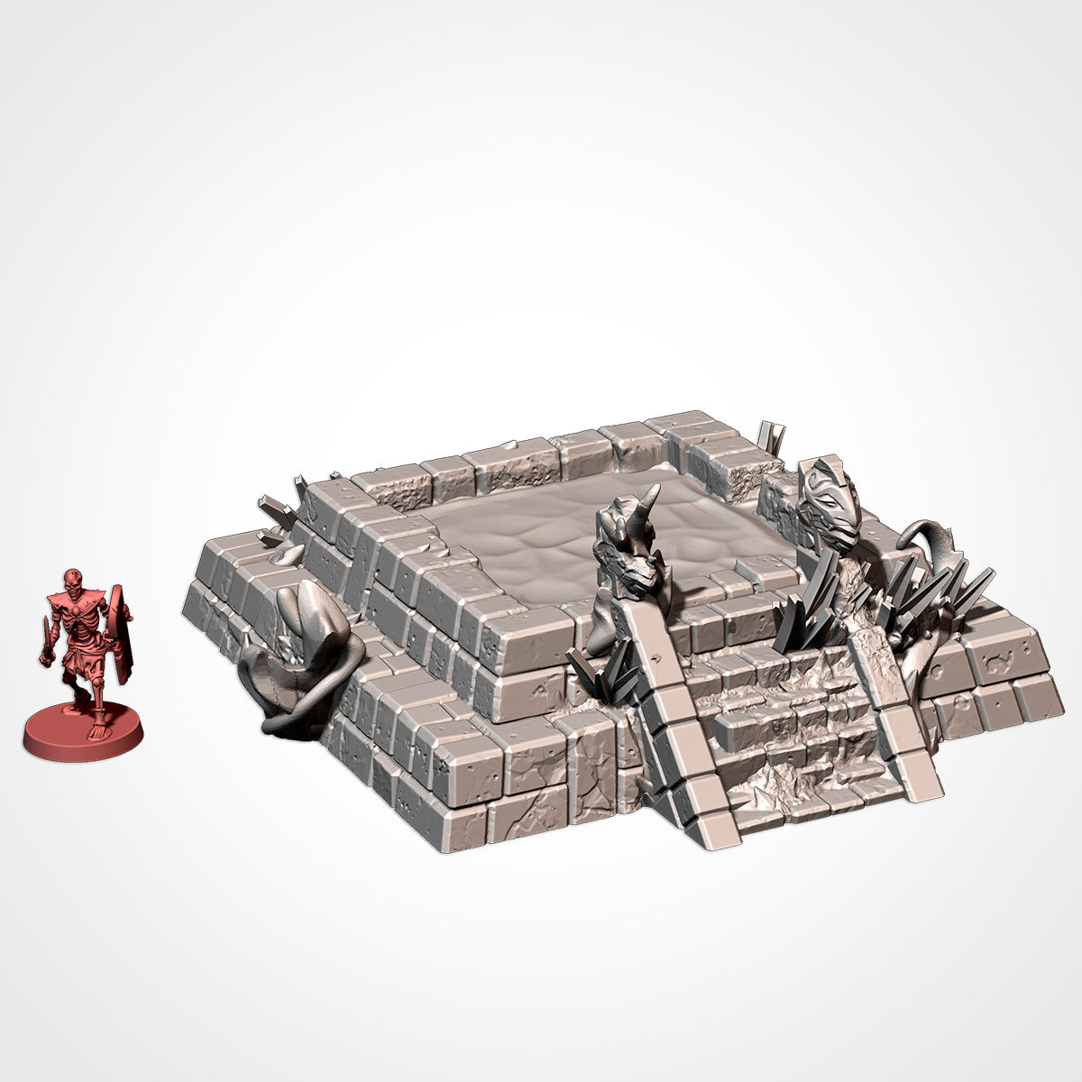 Lost City (32, 28, 15 & 10mm Scale) tabletop wargaming terrain