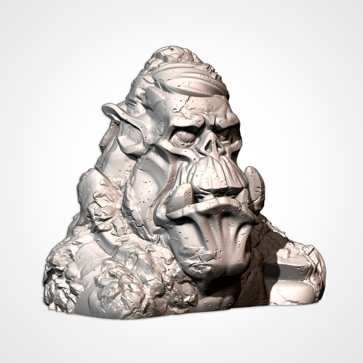 Ork Monuments 2 (32, 28, 15 & 10mm Scale) tabletop wargaming terrain