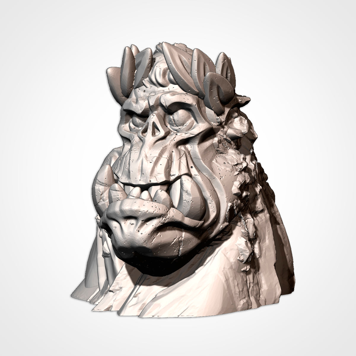 Ork Monuments 2 (32, 28, 15 & 10mm Scale) tabletop wargaming terrain