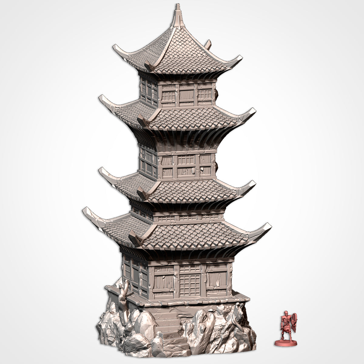 Oriental Buildings (32, 28, 15 & 10mm Scale) tabletop wargaming terrain