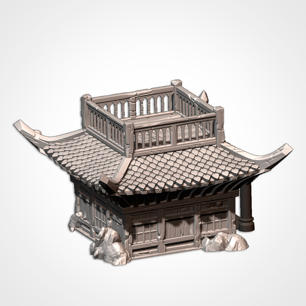 Oriental Buildings (32, 28, 15 & 10mm Scale) tabletop wargaming terrain