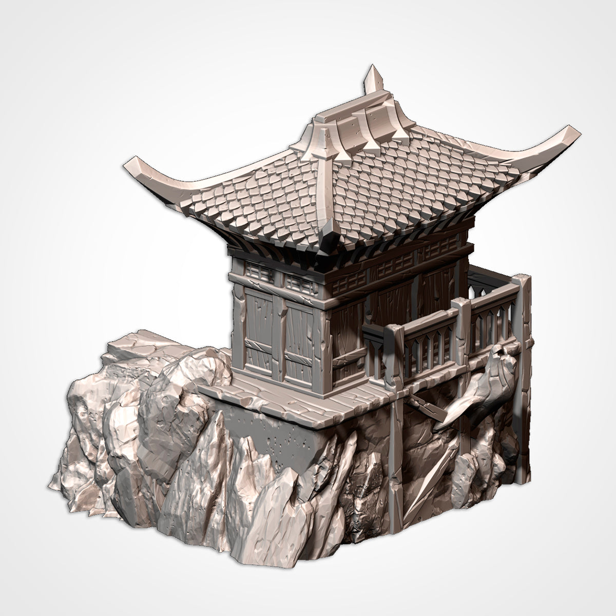 Oriental Buildings (32, 28, 15 & 10mm Scale) tabletop wargaming terrain